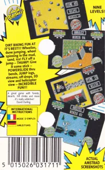 Moto Cross Simulator (UK) (1989) box cover back
